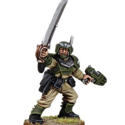 Cadian Officer with Power Sword 1