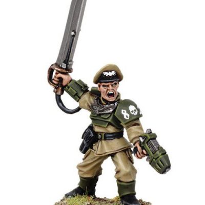 Cadian Officer with Power Sword 2