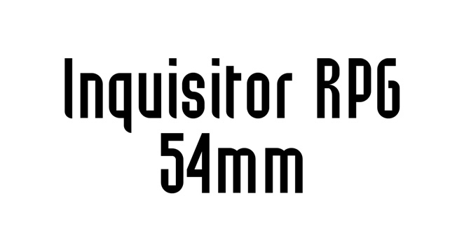 Inquisitor RPG 54mm