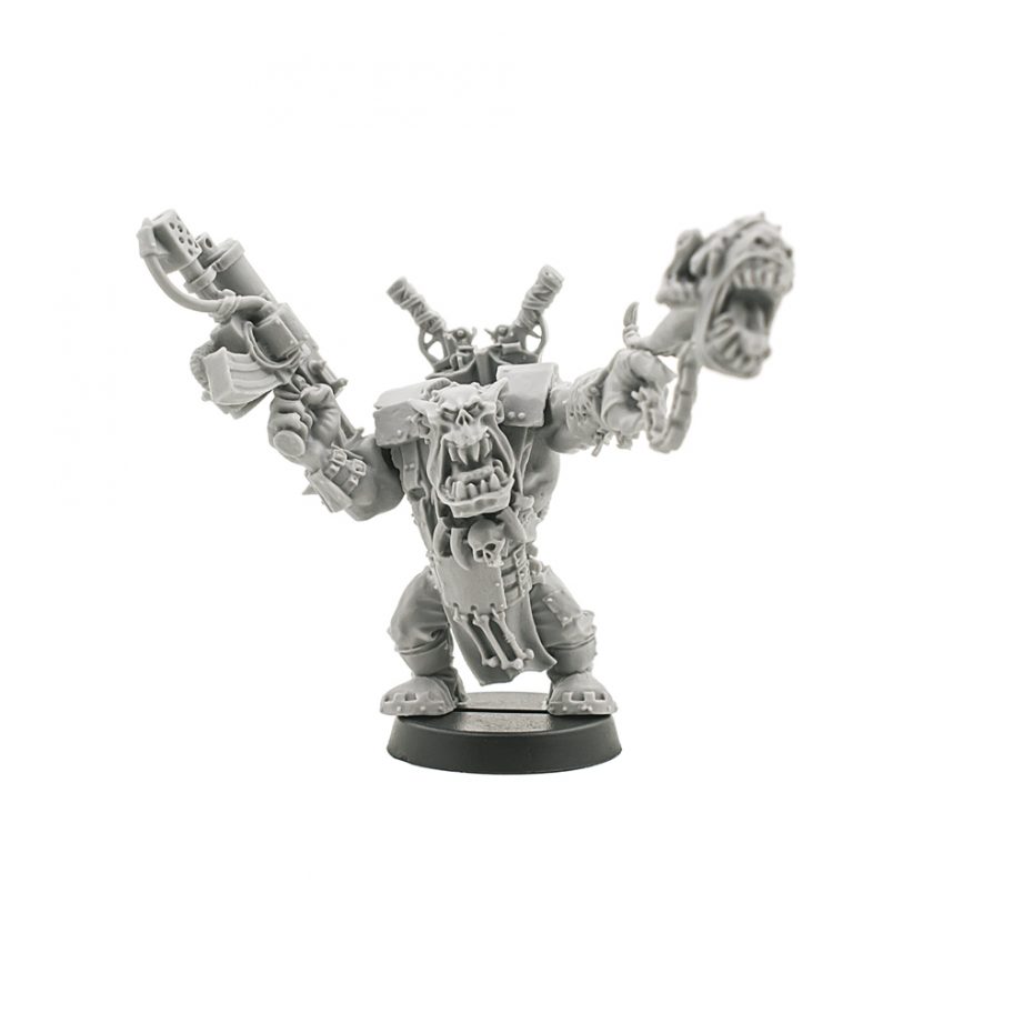 Ork Warboss with Attack Squig
