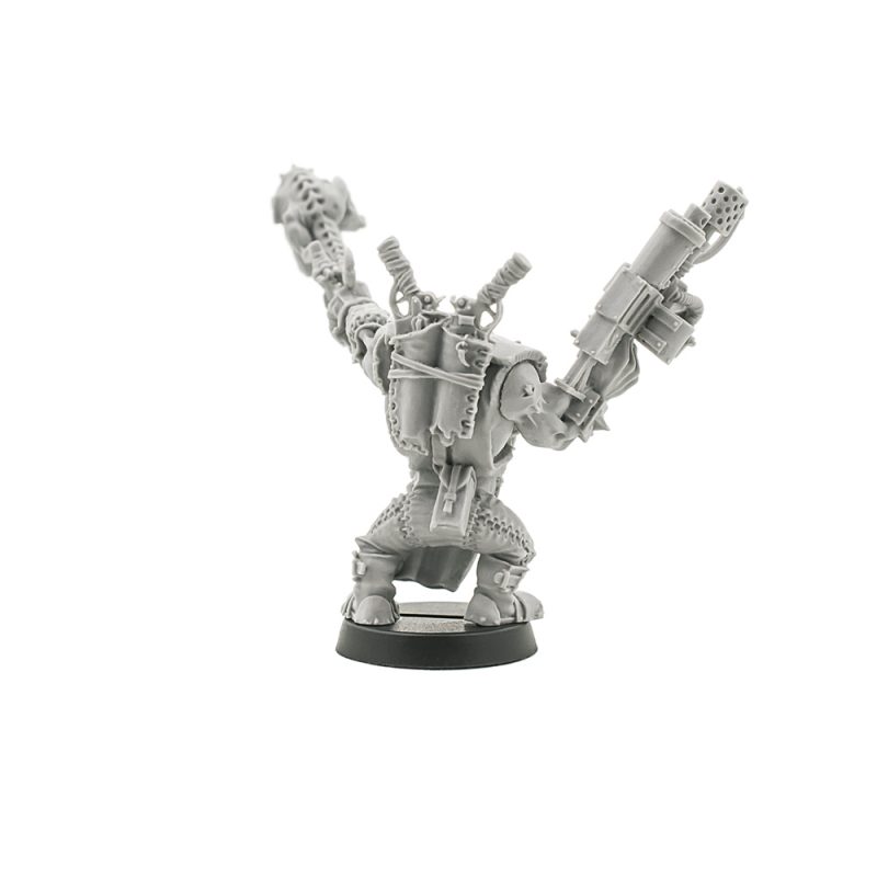 Ork Warboss with Attack Squig