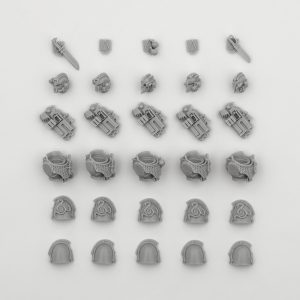 Alpha Legion Headhunter Kill Team Upgrade Set