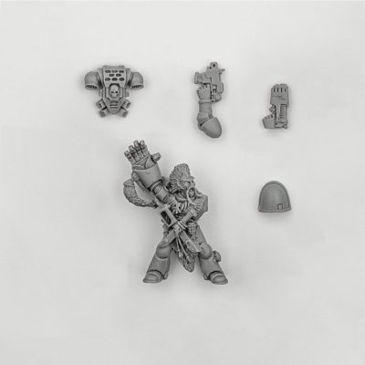 Space Wolves Blood Claws Sergeant 1997