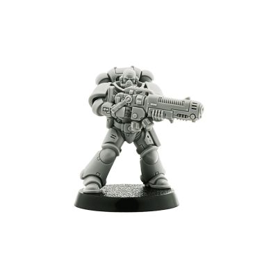 Primaris Space Marine Hellblaster Squad Sergeant (Dark Imperium)