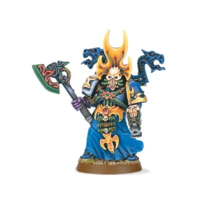 Chaos Space Marine Sorceror with Force Axe