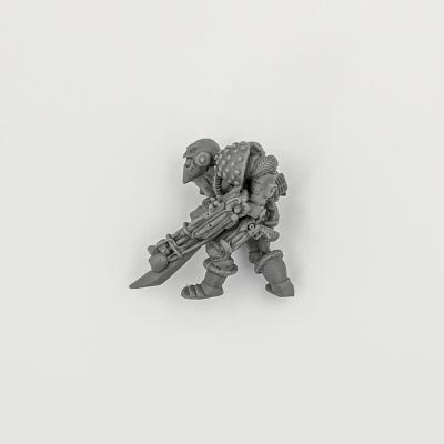 Imperial Space Marine with Las-Cannon 1989