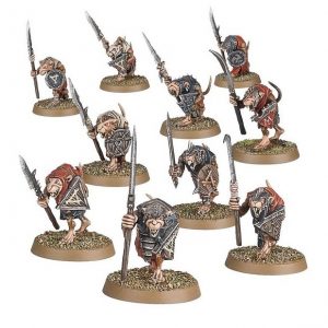 Skaven Clan Rats with Spears x20