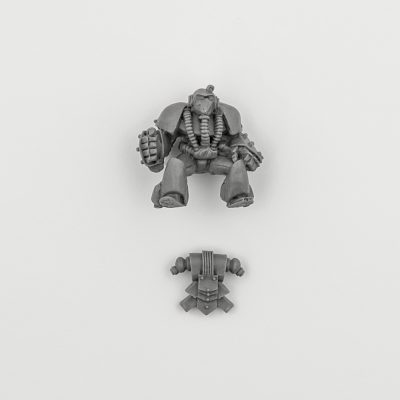 Space Marine with Twin Power Fists / Brother Levers 1988