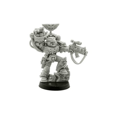 Space Marine Sergeant with Power Fist & Bolter (Web Exclusive 2008)