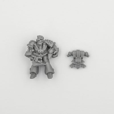 Space Marine with Bolt Pistol / Captain Newmar 1988
