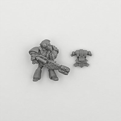 Space Marine with Multi-Melta / Brother Angst 1987