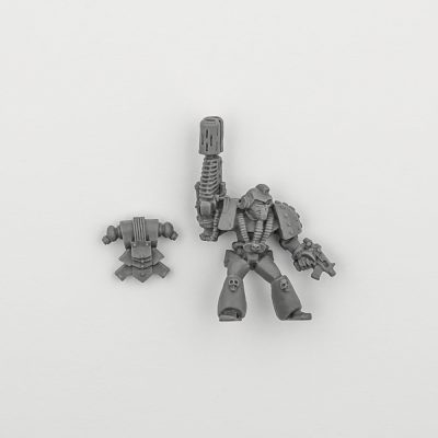 Space Marine with Multi Melta and Bolt Pistol / Brother Morris 1988