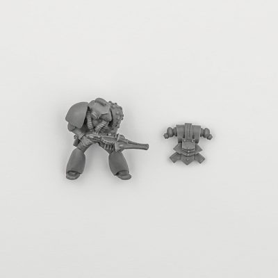 Space Marine with Shuriken Catapult / Brother Fielding 1988