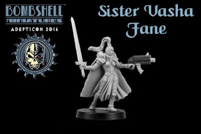 Bombshell Adepticon Exclusive 2016 Sister Vasha Fane