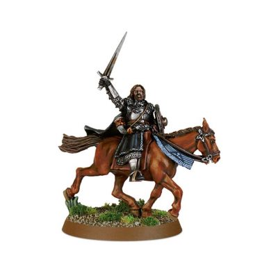 Mounted Boromir in Armour