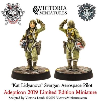 Svargan Aerospace Pilot (Victoria Miniatures Adepticon Exclusive 2019)