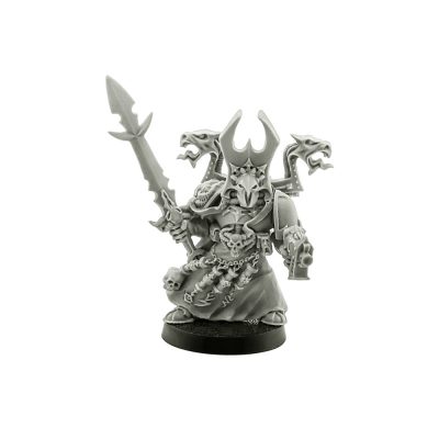 Chaos Space Marine Sorceror with Force Sword