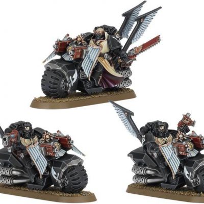 Ravenwing with Sergeant Arion (Dark Vengeance)